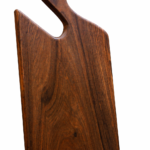 Hakiki Ceviz Ağacı Kesme Tahtası - Yarım Saplı