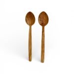 Hakiki Zeytin Ağacı Kaşık - 2'li Set